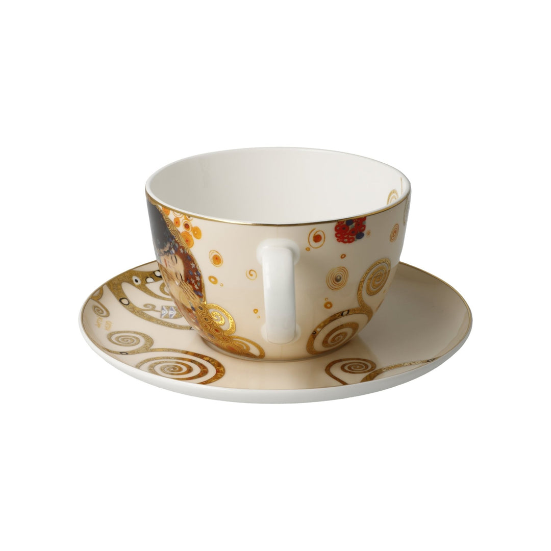 67062991 - Gustav Klimt - Der Kuss, Goebel, Milchkaffeetasse, 2024