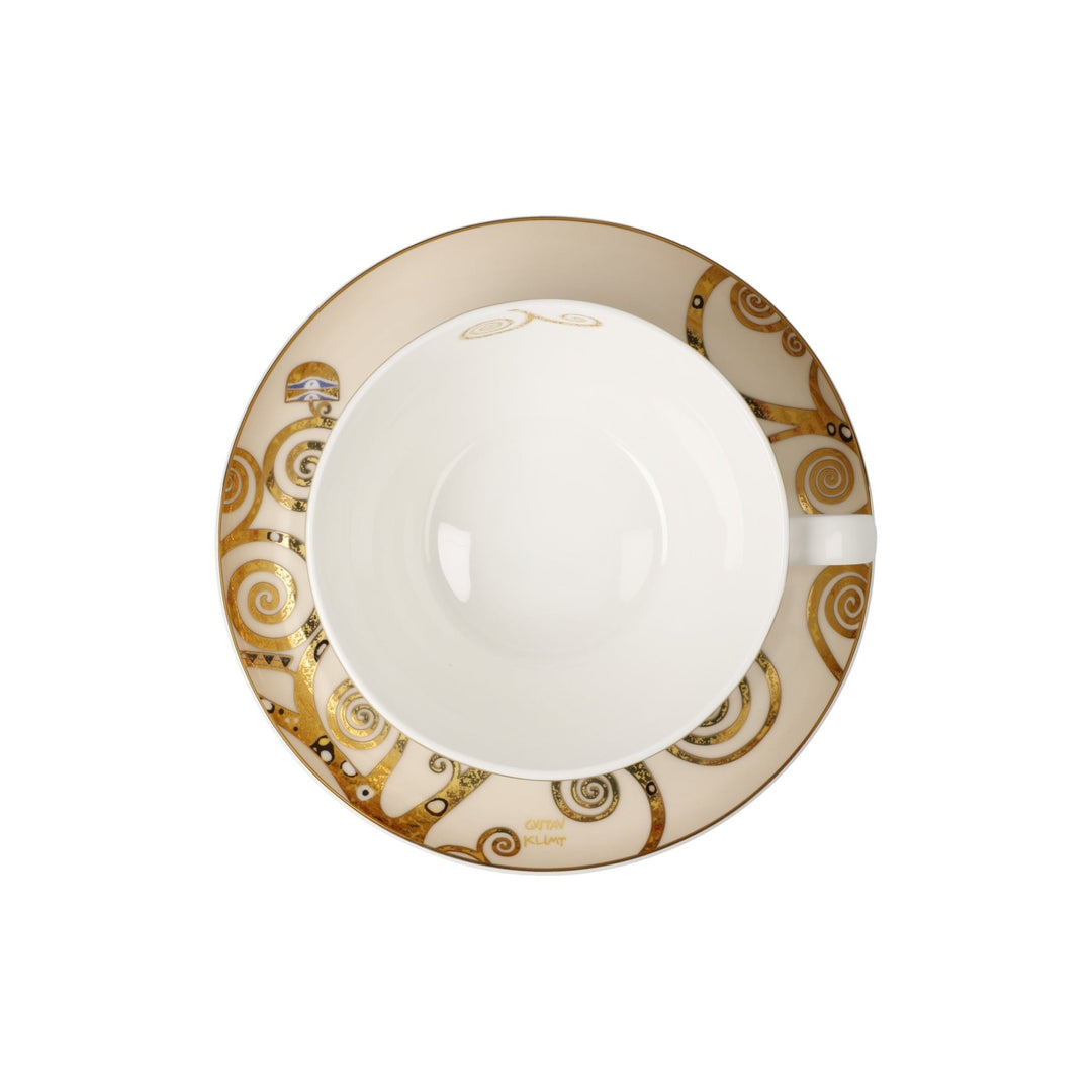 67062991 - Gustav Klimt - Der Kuss, Goebel, Milchkaffeetasse, 2024