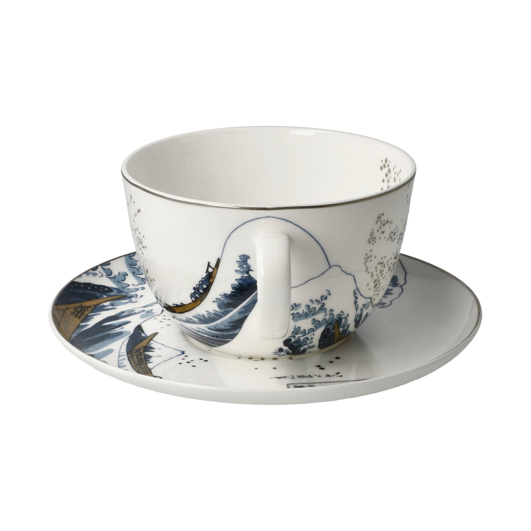 67075011 - Hokusai - Die Welle, Goebel, Milchkaffeetasse, 2024