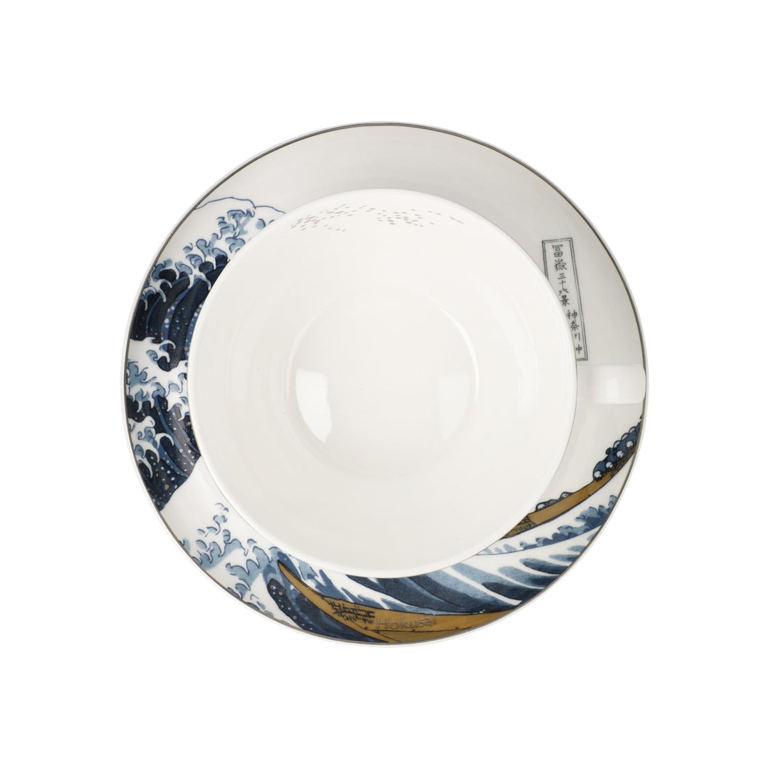67075011 - Hokusai - Die Welle, Goebel, Milchkaffeetasse, 2024