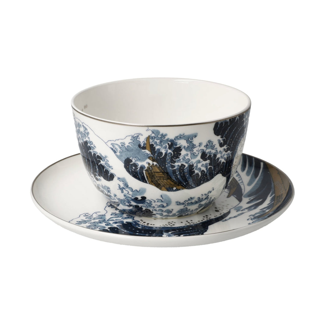 67075011 - Hokusai - Die Welle, Goebel, Milchkaffeetasse, 2024