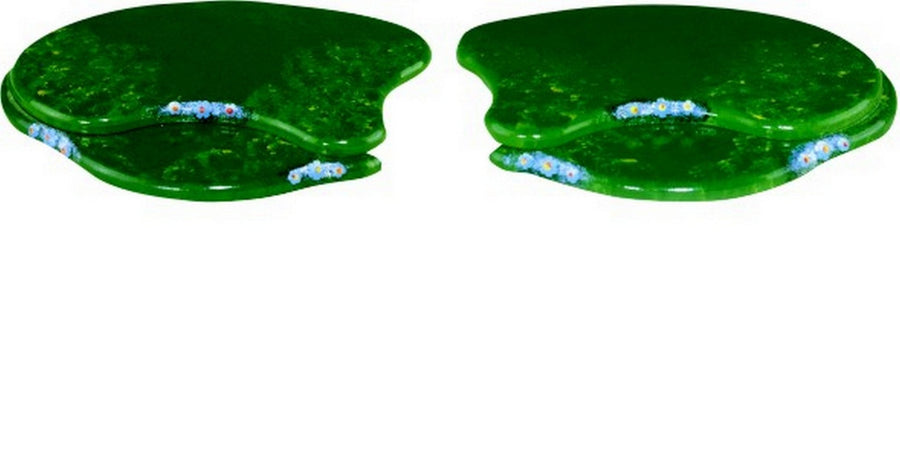 HUB - 252h0004 - Hubrig Volkskunst '2er Anbau - Set Wiesen 20x18'