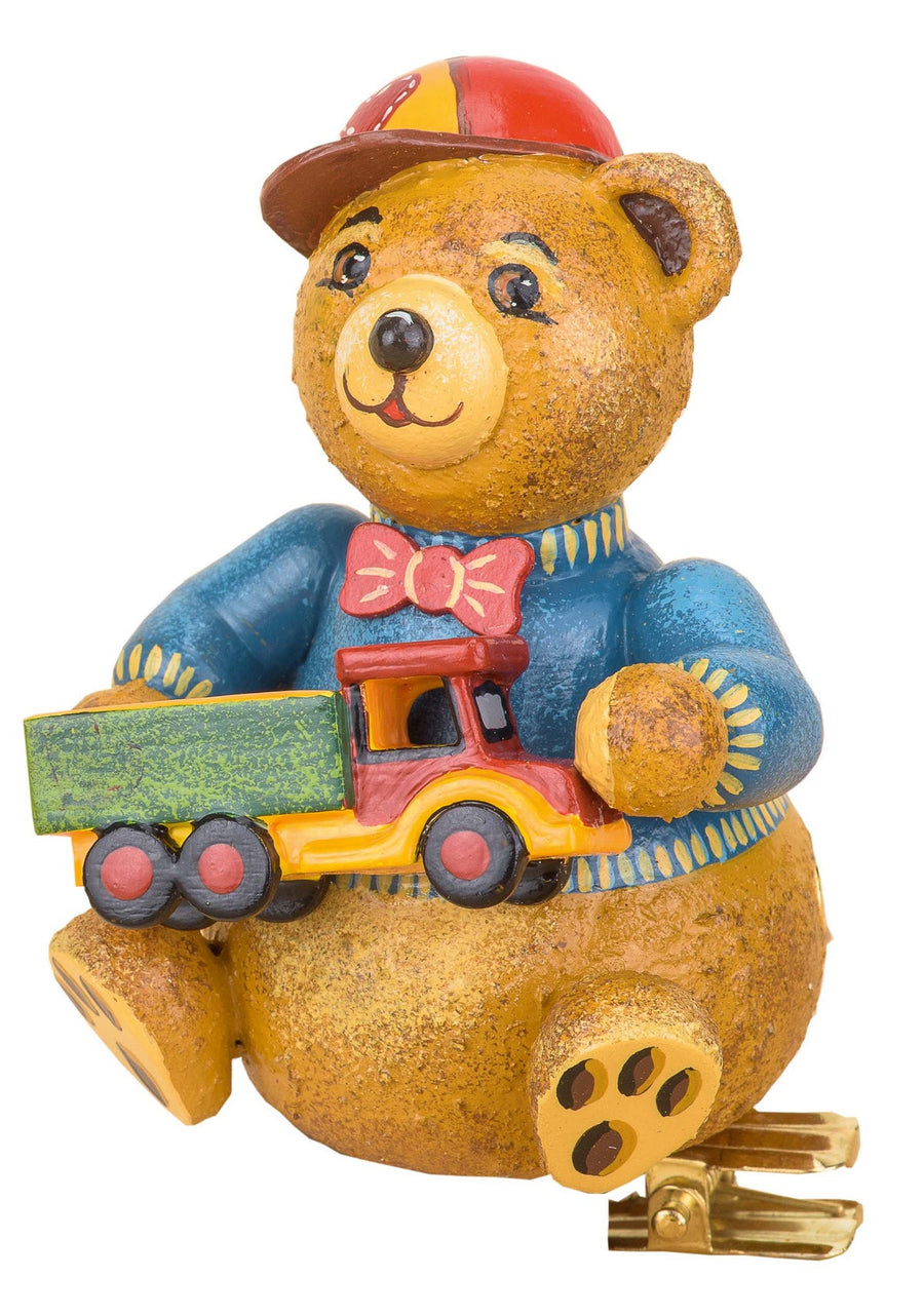 HUB - 150h0003 - Hubrig Volkskunst 'Baumclipser - Teddy Leon's Brummi 8cm'