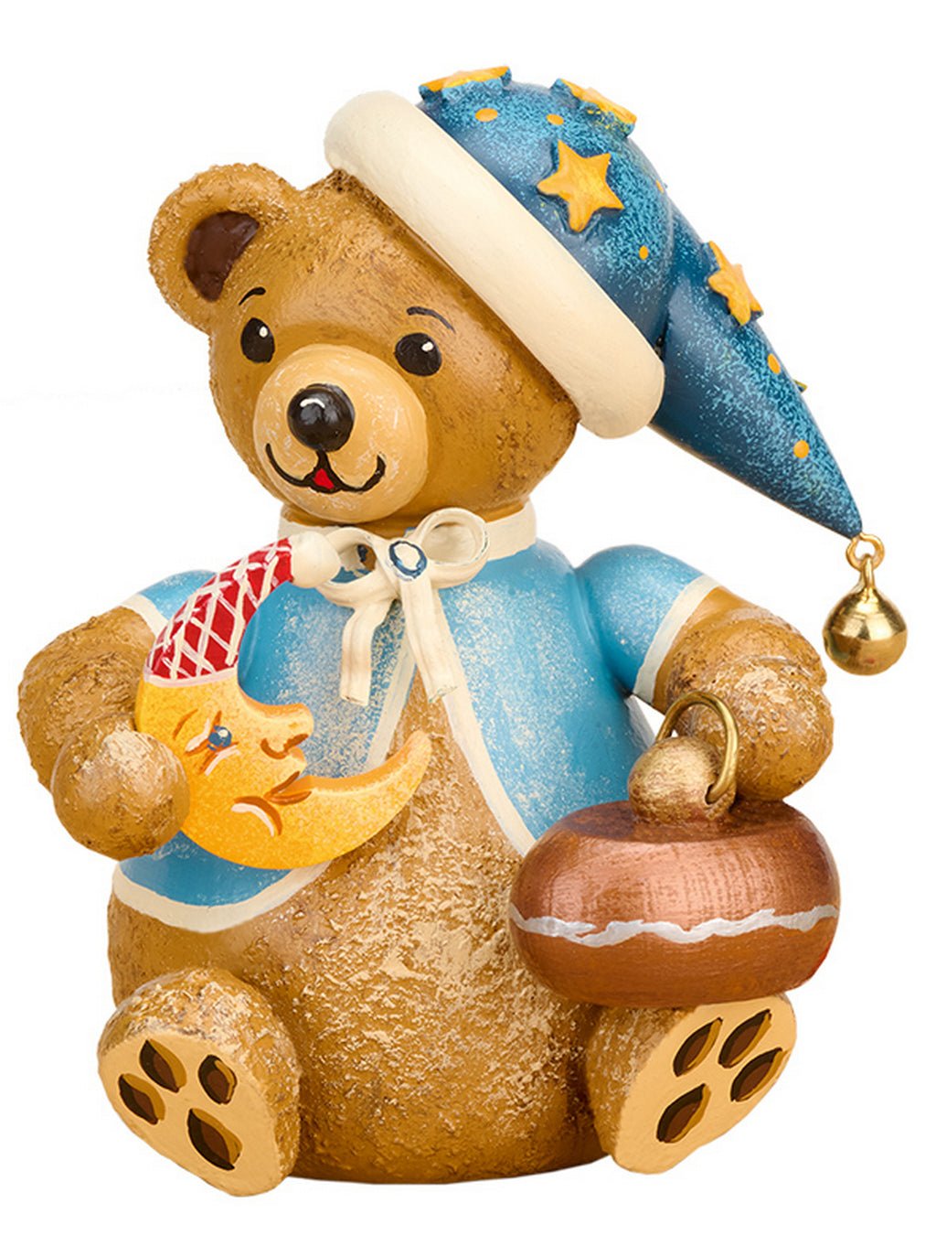 HUB - 500h1010 - Hubrig Volkskunst Hubiduu Teddy - Gute Nacht Bärli - 7cm 2024