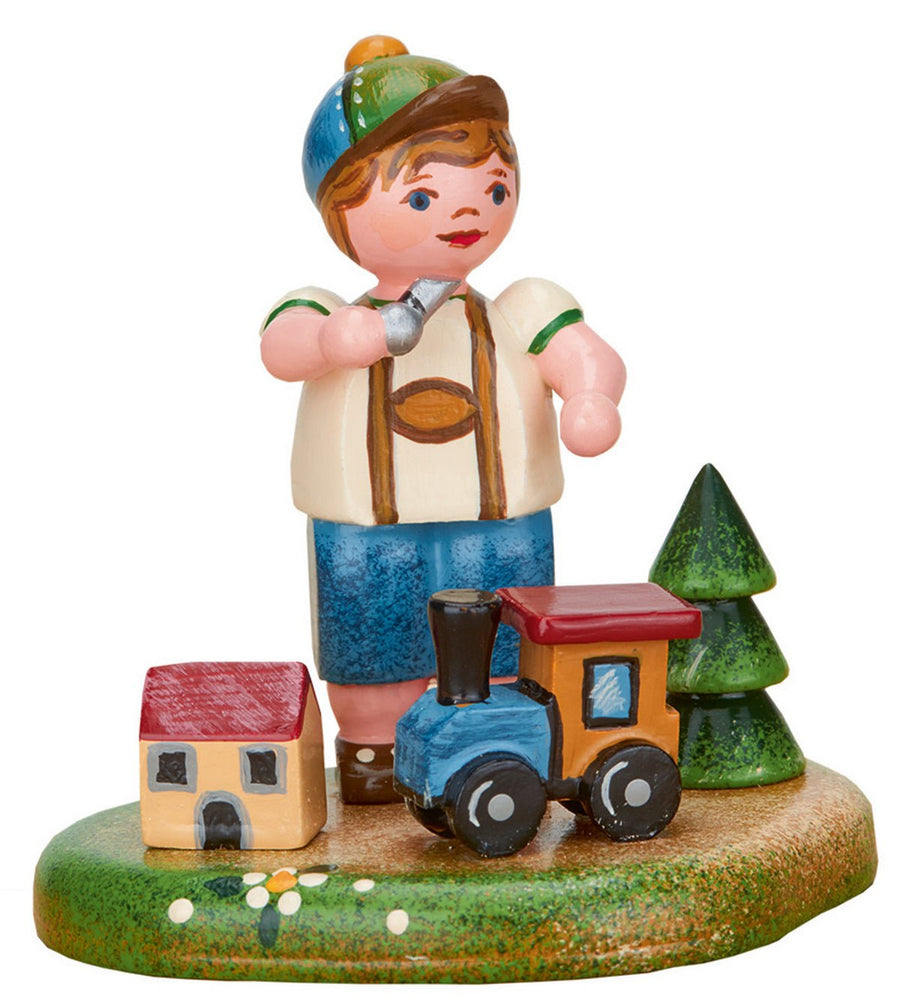 HUB - 330h0008 - Hubrig Volkskunst 'Landidyll - Meine erste Eisenbahn 6cm'