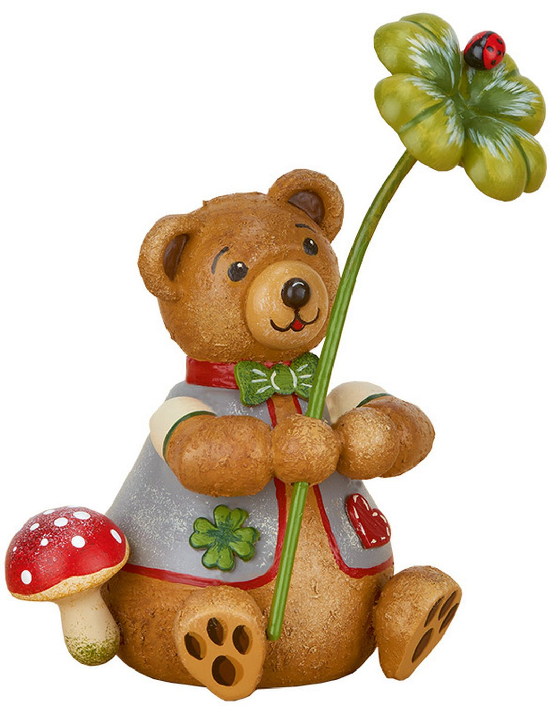 HUB - 500h1004 - Hubrig Volkskunst 'Teddy - mini - Glücksbärli - 7cm'
