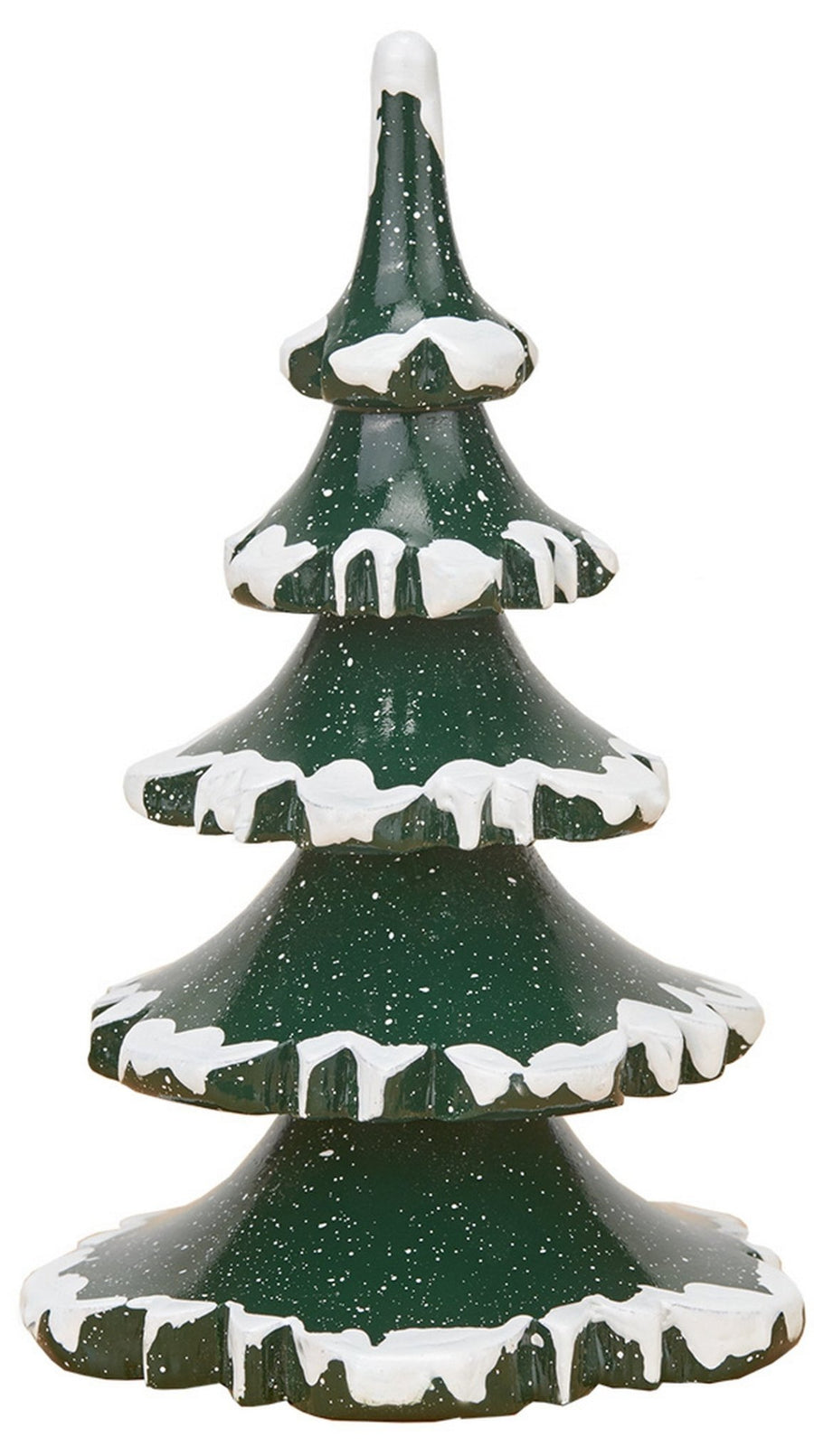 HUB - 110h1026 - Hubrig Volkskunst 'Winterkinder - 2er Set Baum groß - 11cm'