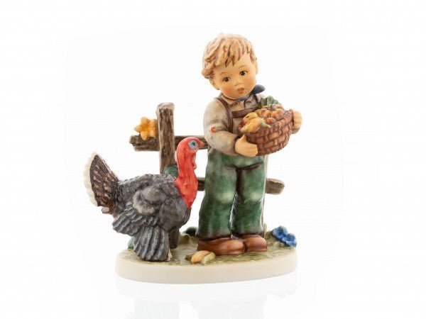 Hum02439002 - Hummel Figur Erntedank (Truthahn) 15,0 cm Hum 2439