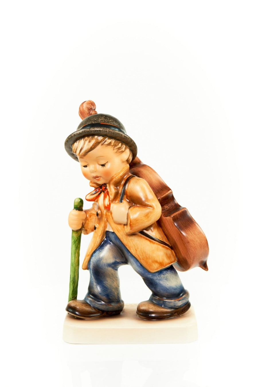 Hum89/I - Hummel Figur Heimkehr Baßgeiger 13,5 cm - Hum 89/I