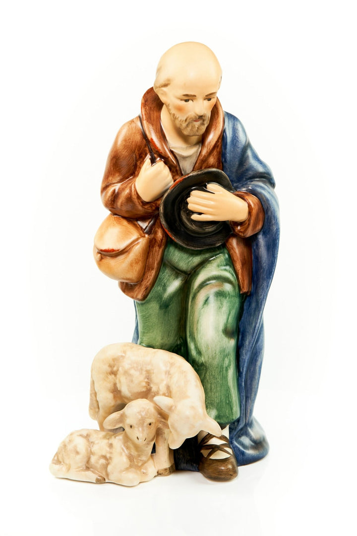 Hum214F/I - Hummel Figur - Hirte mit Schafe stehend 18cm - Hum 214 F/I