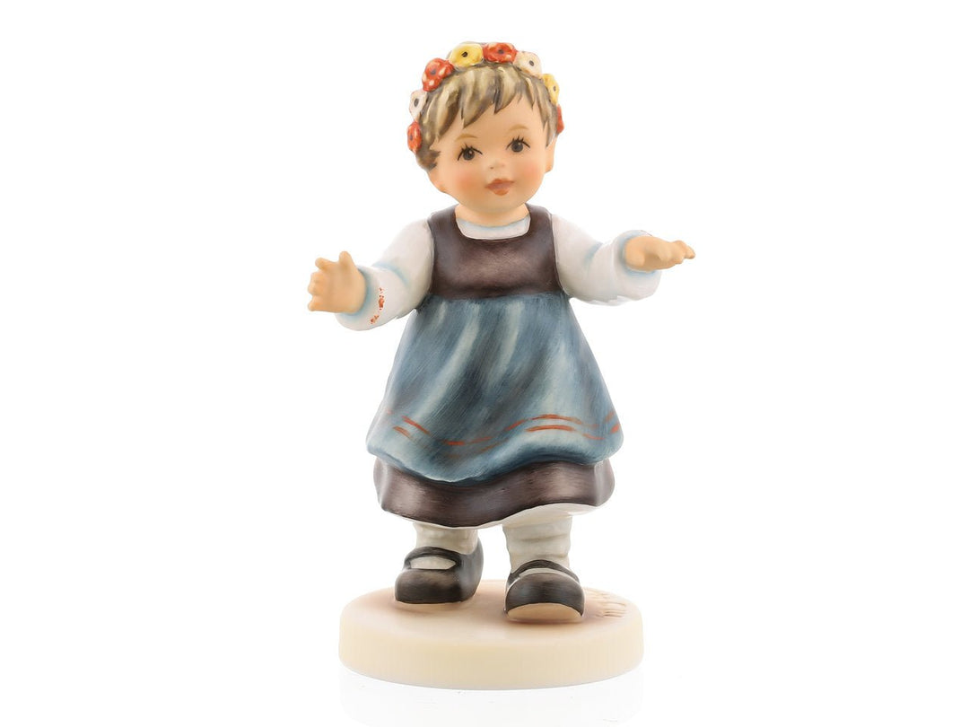 Hum2434001 - Hummel Figur Lindentanz Mädchen Hum 2434 12cm