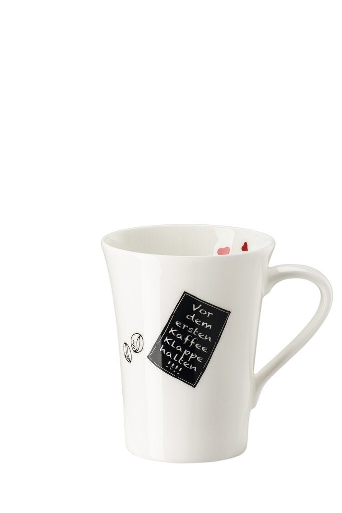 02048 - 727336 - 15505 - Hutschenreuther My Mug 'Becher mit Henkel - Worte - Kaffee'