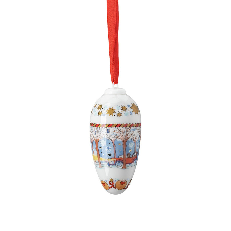 02262 - 727255 - 27826 - Hutschenreuther Xmas Sammelkollektion 'Porzellanzapfen - Weihnachtszapfen 22' 2022