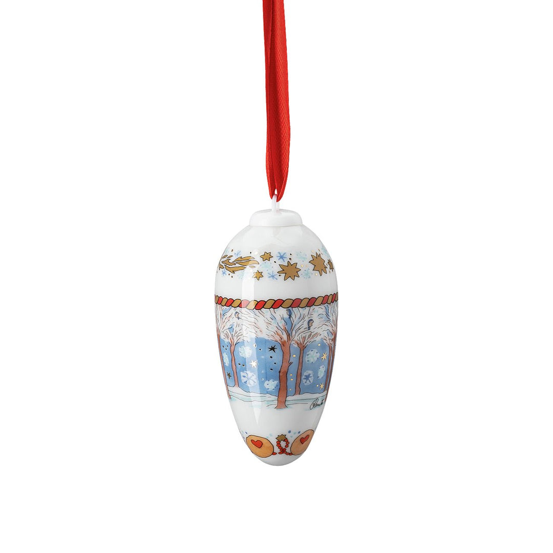 02262 - 727255 - 27826 - Hutschenreuther Xmas Sammelkollektion 'Porzellanzapfen - Weihnachtszapfen 22' 2022