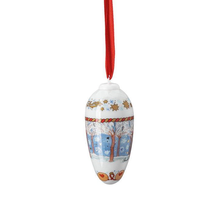 02262 - 727255 - 27826 - Hutschenreuther Xmas Sammelkollektion 'Porzellanzapfen - Weihnachtszapfen 22' 2022