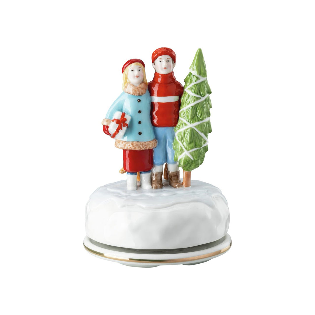 02451 - 725438 - 27411 - Hutschenreuther Xmas Sammelthemen 21 'Spieluhr - Spieluhr 2021 limt. 999 pcs.'
