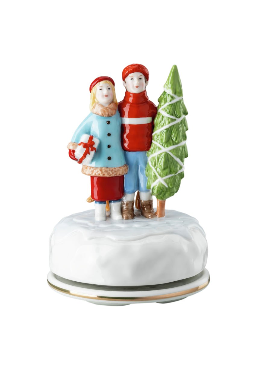 02451 - 725438 - 27411 - Hutschenreuther Xmas Sammelthemen 21 'Spieluhr - Spieluhr 2021 limt. 999 pcs.'