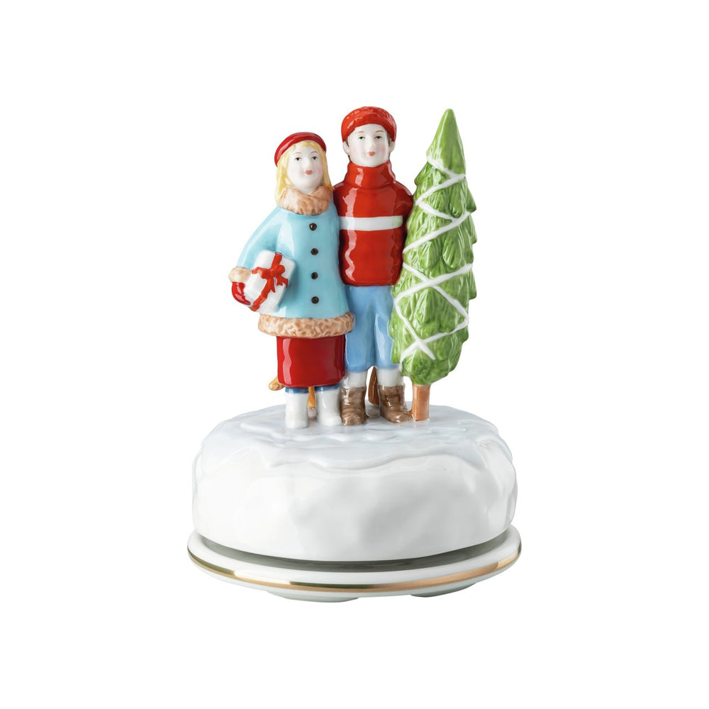 02451 - 725438 - 27411 - Hutschenreuther Xmas Sammelthemen 21 'Spieluhr - Spieluhr 2021 limt. 999 pcs.'
