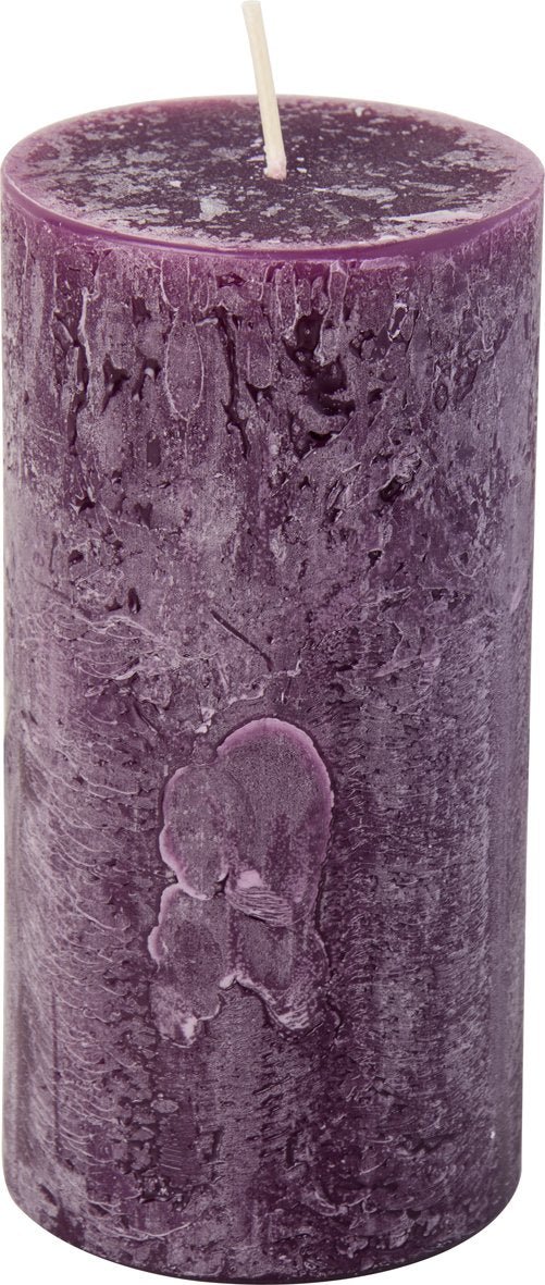 IHR 'Stumpenkerze D7 x 14cm, Aubergine'-IHR-K141487