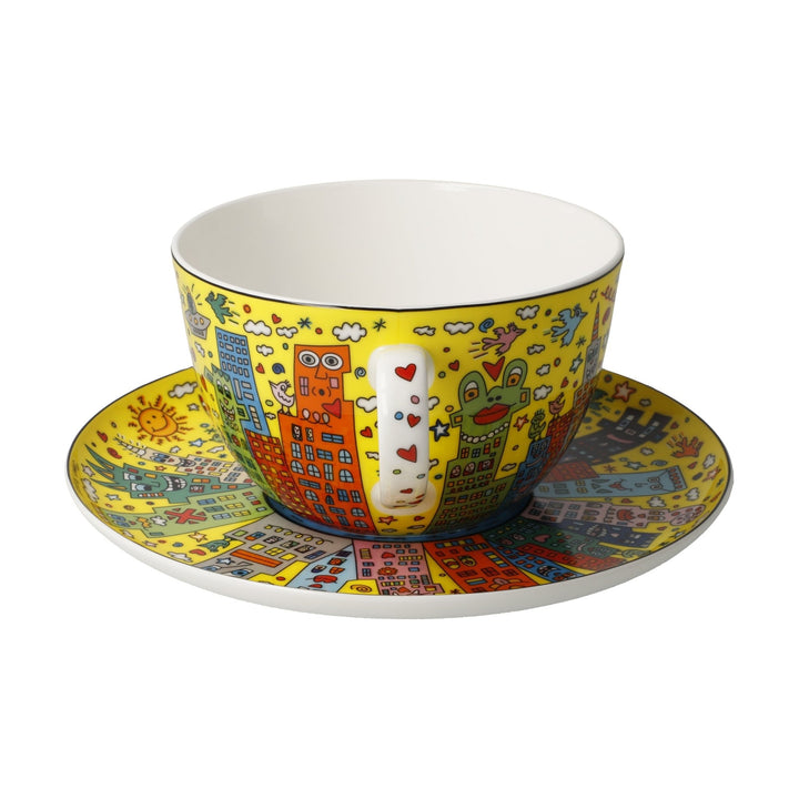 26103311 - James Rizzi - My New York City Sunset, Goebel, Milchkaffeetasse, 2024