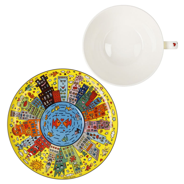 26103311 - James Rizzi - My New York City Sunset, Goebel, Milchkaffeetasse, 2024