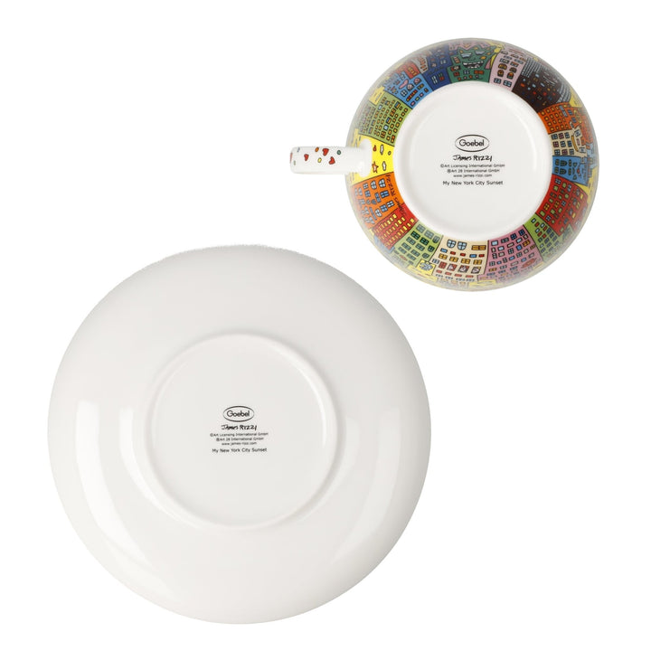 26103311 - James Rizzi - My New York City Sunset, Goebel, Milchkaffeetasse, 2024