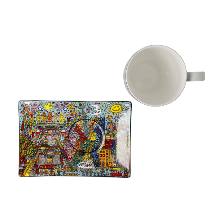 26103441 - James Rizzi - Remenber those Cool Coal Days, Goebel, Künstlertasse, 2024