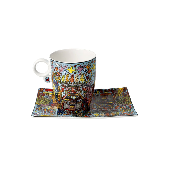 26103441 - James Rizzi - Remenber those Cool Coal Days, Goebel, Künstlertasse, 2024