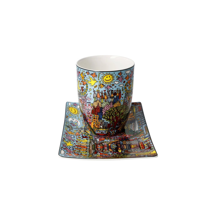 26103441 - James Rizzi - Remenber those Cool Coal Days, Goebel, Künstlertasse, 2024