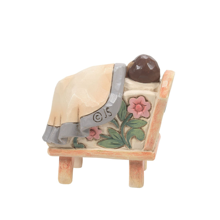 6012688 - Jim Shore Figuren - Woodland Krippe Familie 4 Teile Set - 21,5cm hoch