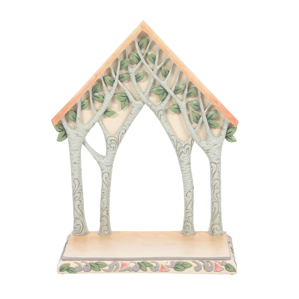 Jim Shore Figuren - Woodland Krippe Familie 4 Teile Set - 21,5cm hoch-6012688