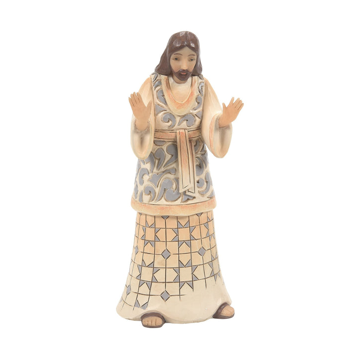6012688 - Jim Shore Figuren - Woodland Krippe Familie 4 Teile Set - 21,5cm hoch