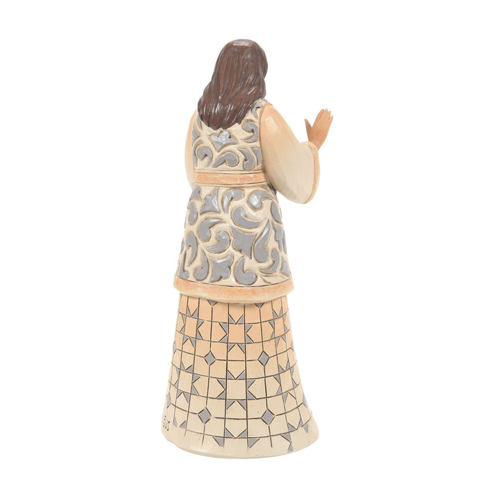 6012688 - Jim Shore Figuren - Woodland Krippe Familie 4 Teile Set - 21,5cm hoch