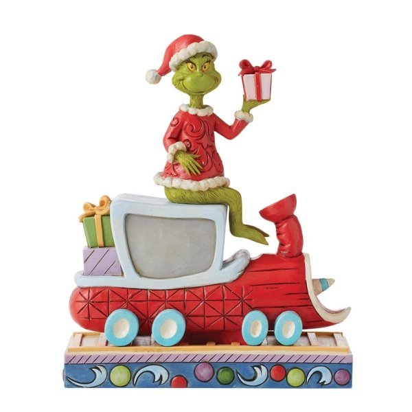 Jim Shore - Grinch 'Grinch on Train N' 2022-6010776