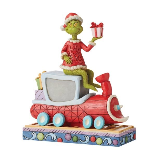 6010776 - Jim Shore - Grinch 'Grinch on Train N' 2022