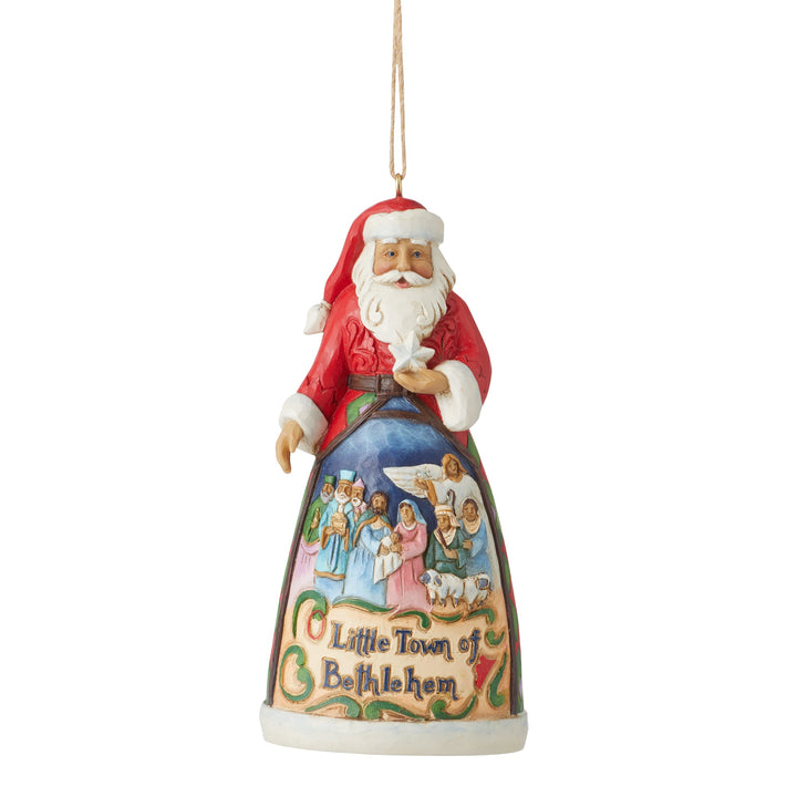 6011492 - Jim Shore - Heartwood creek 'Little Town of Bethlehem Santa N' 2022