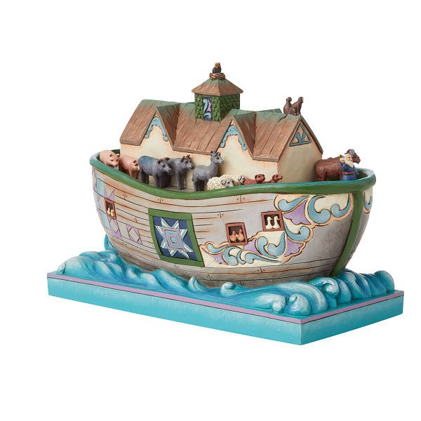 6008413 - Jim Shore 'Noah's Arche / Noah's Ark - Set Sail With Faith That Doesn't Fai' 2021