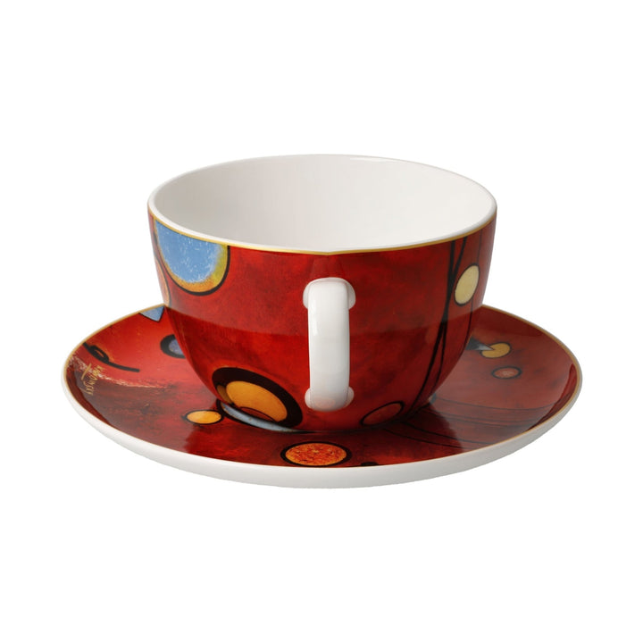 67075031 - Kandinsky - Schweres Rot, Goebel, Milchkaffeetasse, 2024