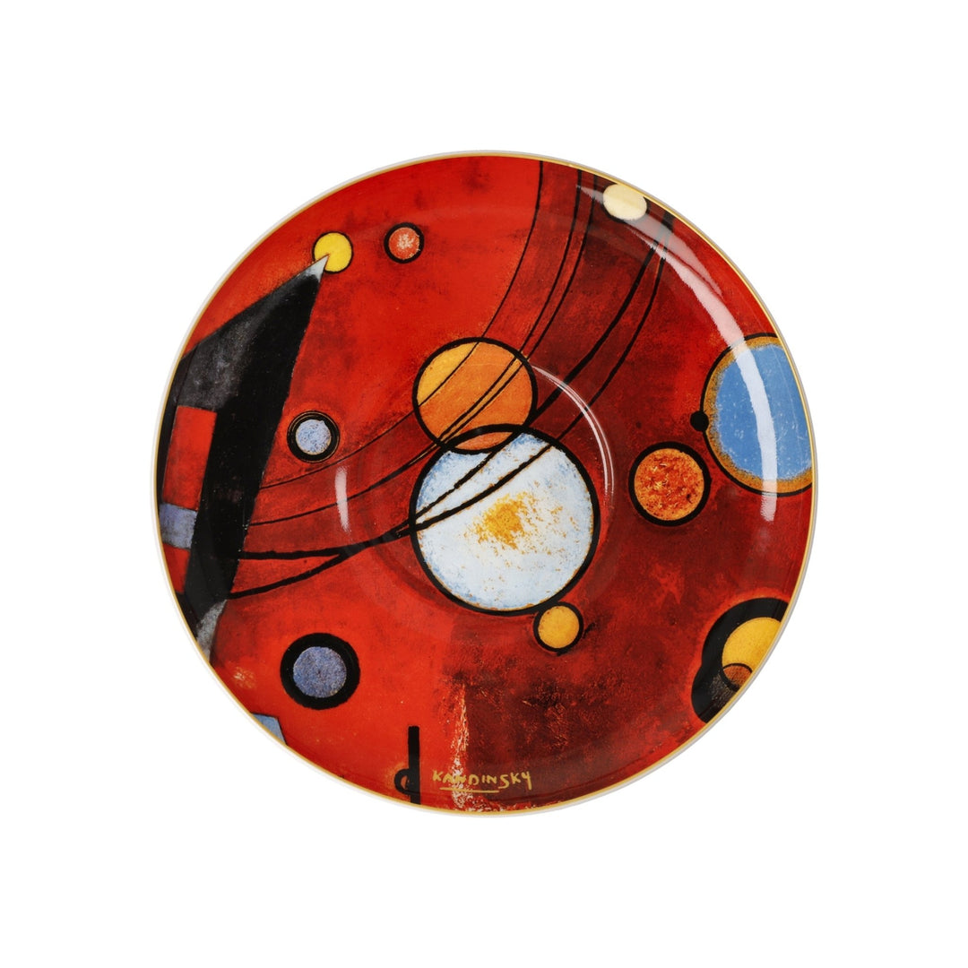 67075031 - Kandinsky - Schweres Rot, Goebel, Milchkaffeetasse, 2024