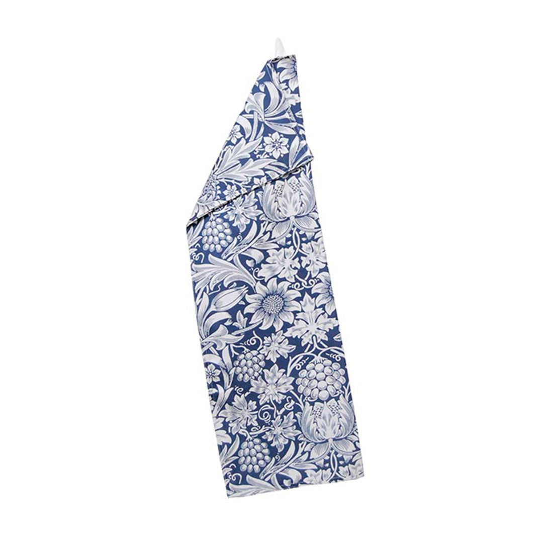 KLI - 569932 - KLIPPAN - Geschirrtuch Sunflower dark denim, gewebte Baumwolle, 46x70cm