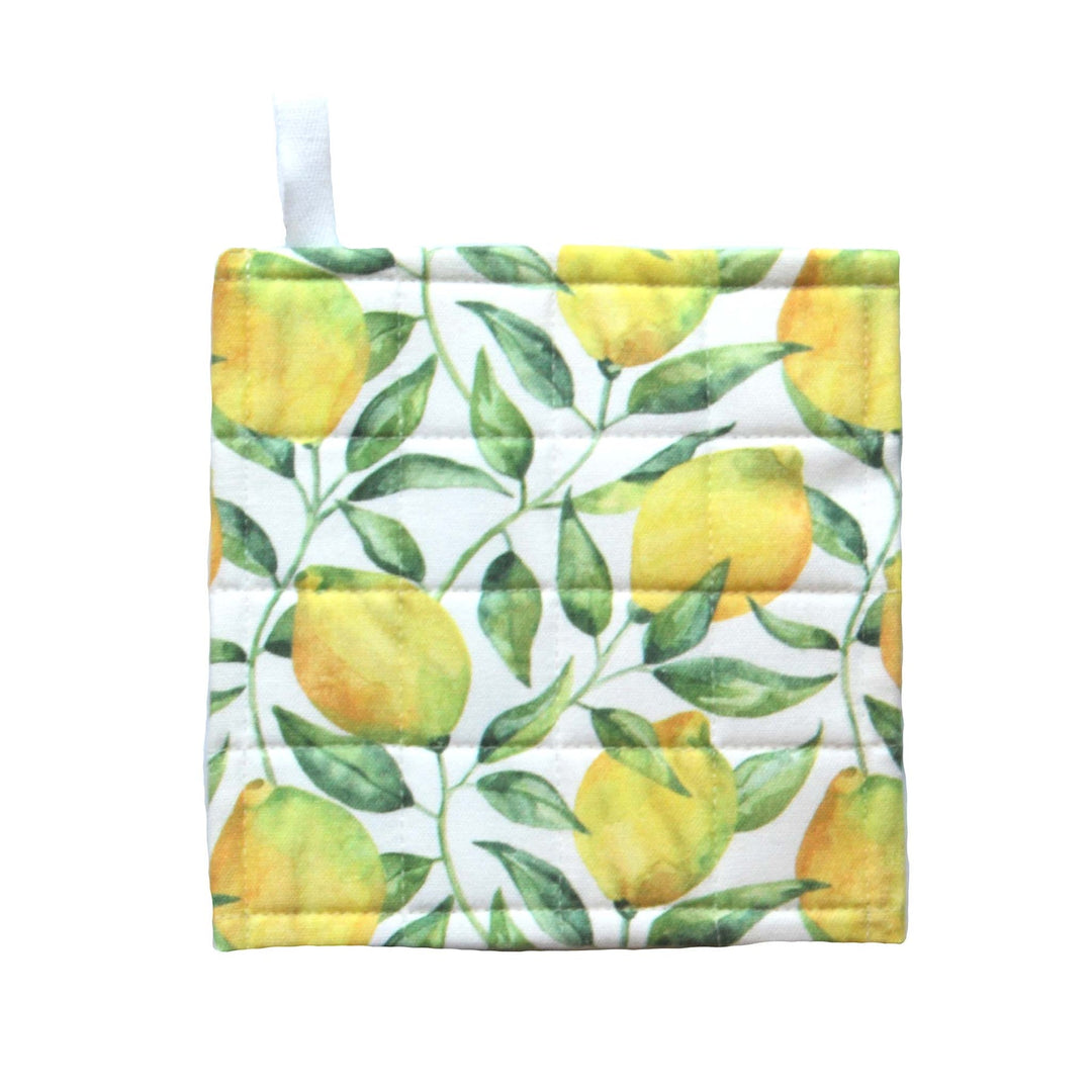 KLI - 521900 - KLIPPAN - Topflappen Lemon Tree, gewebte Baumwolle 20x20cm