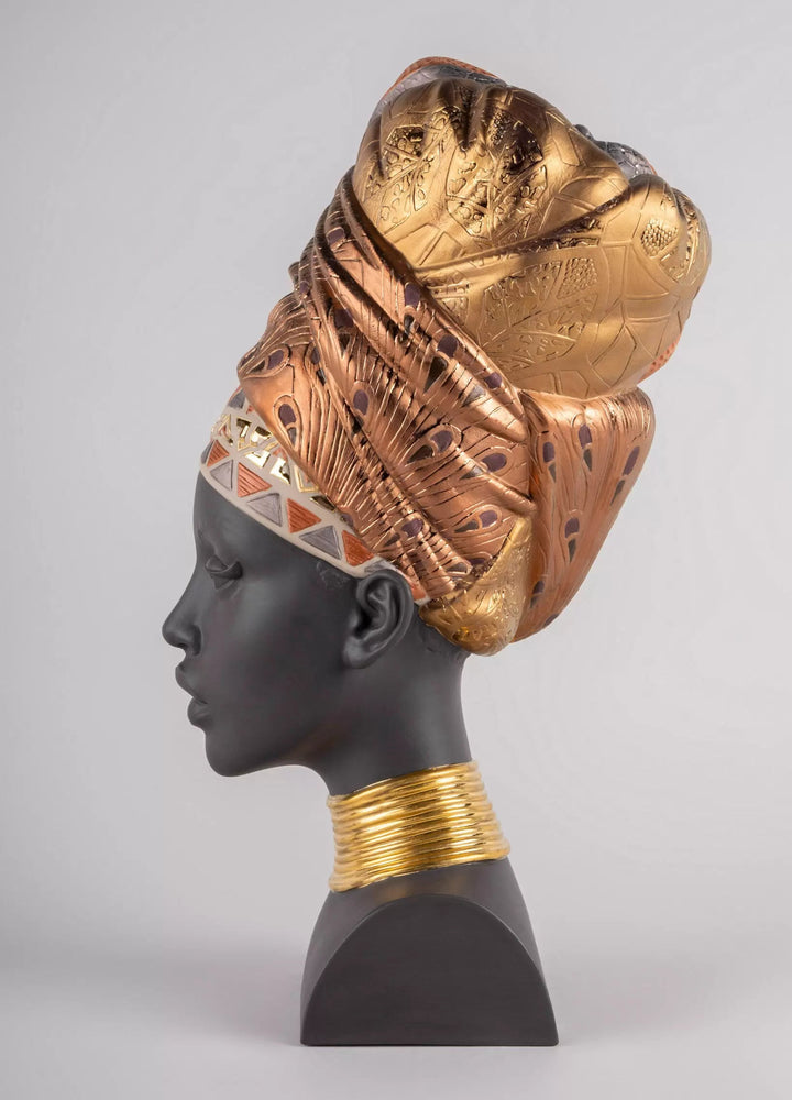 010 - 09554 - LLADRO® - 'Afrikanische Seele - 45 x 19 x 25 cm' 01009554