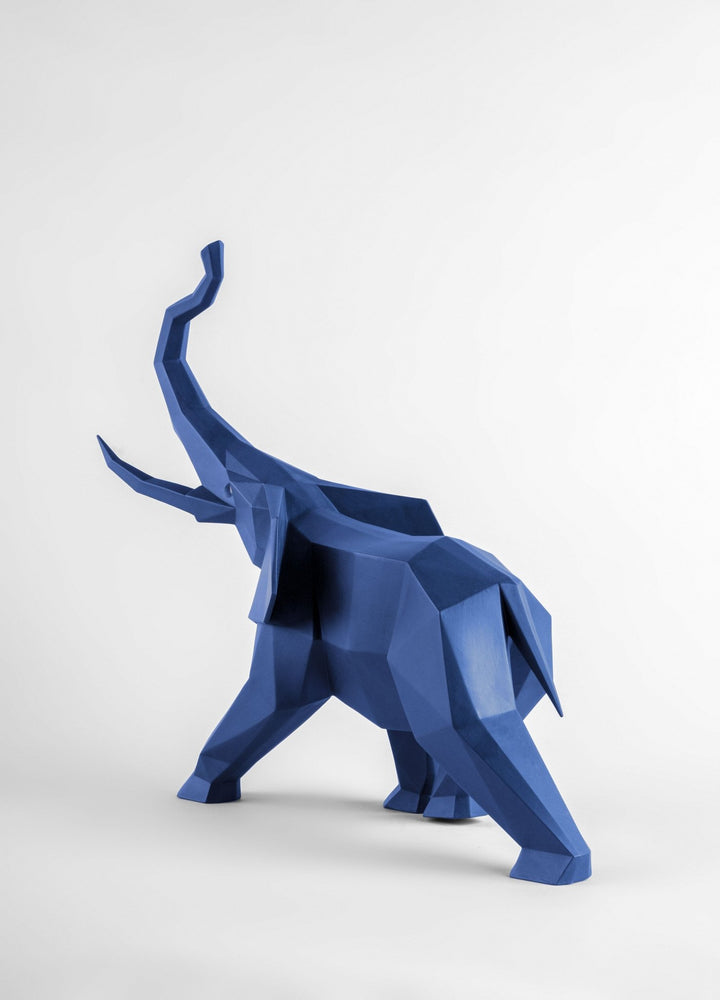 010 - 09560 - LLADRO® Figur »Elephant (blue) Sculpture 52cm lang « 01009560