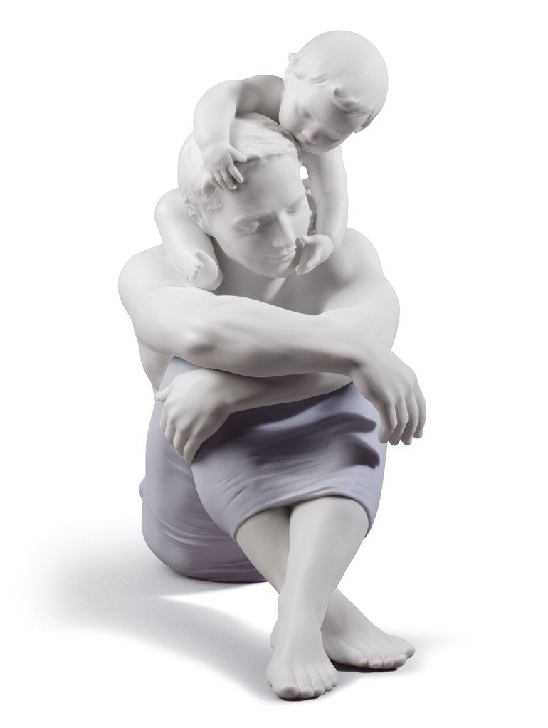 010 - 08783 - LLADRO® Figur »Hab Dich Lieb Papa« 28 cm 01008783