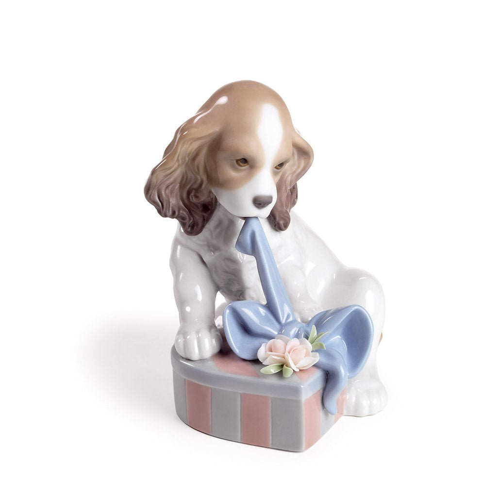 010 - 08312 - LLADRO® Figur »Ich Kann Nicht Warten Figur »Hund« 01008312
