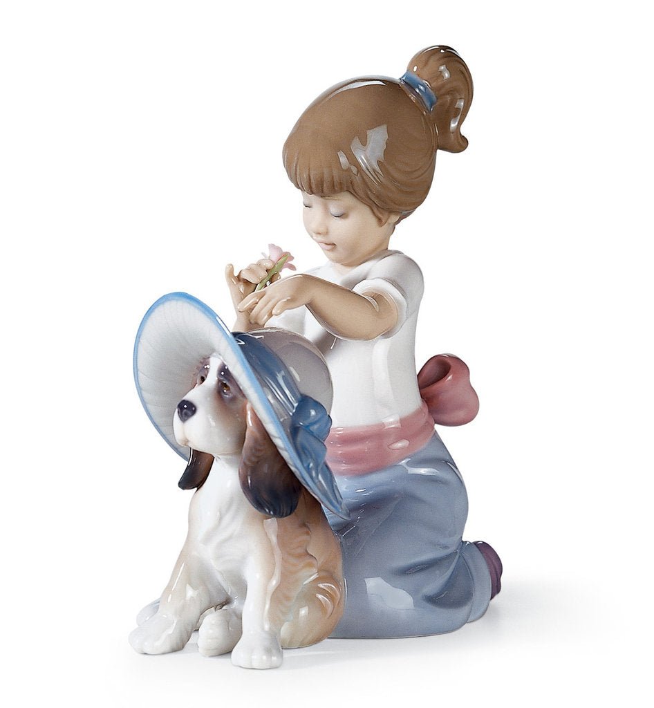 010 - 06862 - LLADRO® Figur »Ich Zieh Dir Was Feines An« 01006862