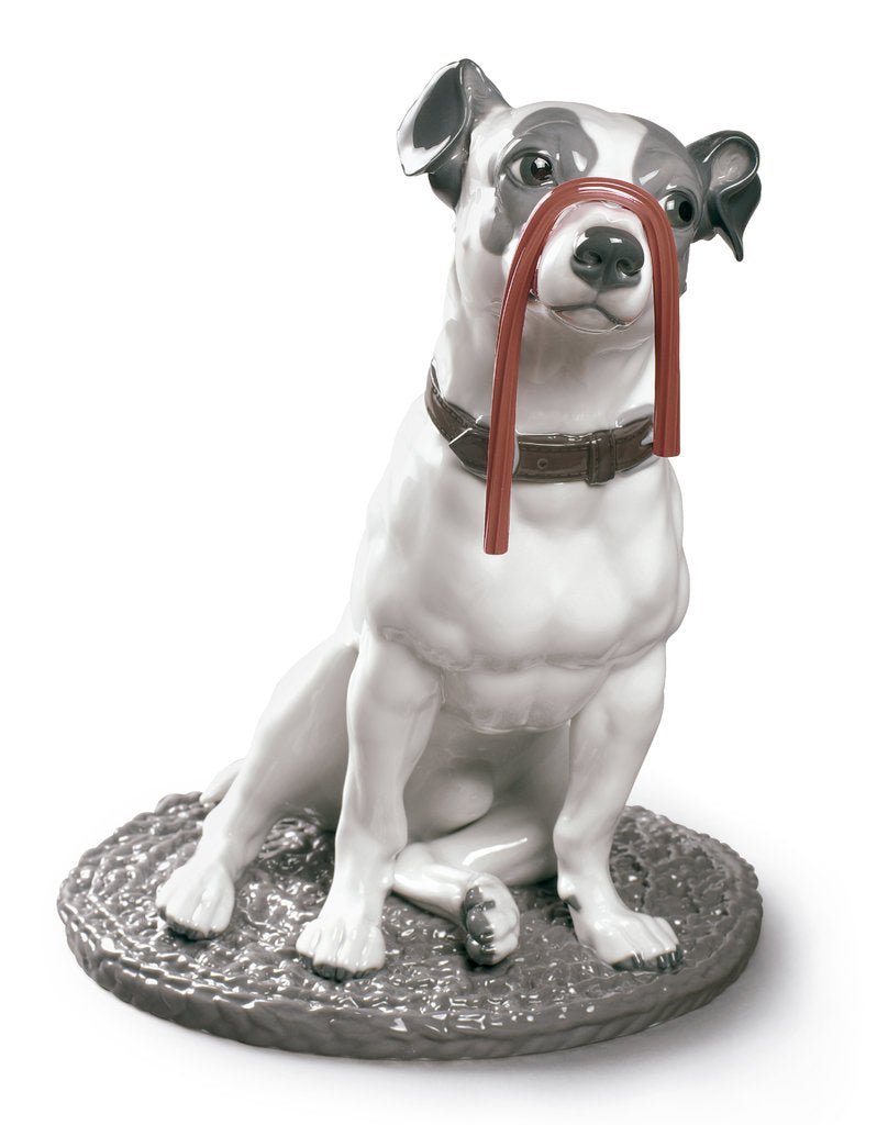 010 - 09192 - LLADRO® Figur »JACK RUSSELL MIT LAKRITZ - 34 cm« 01009192