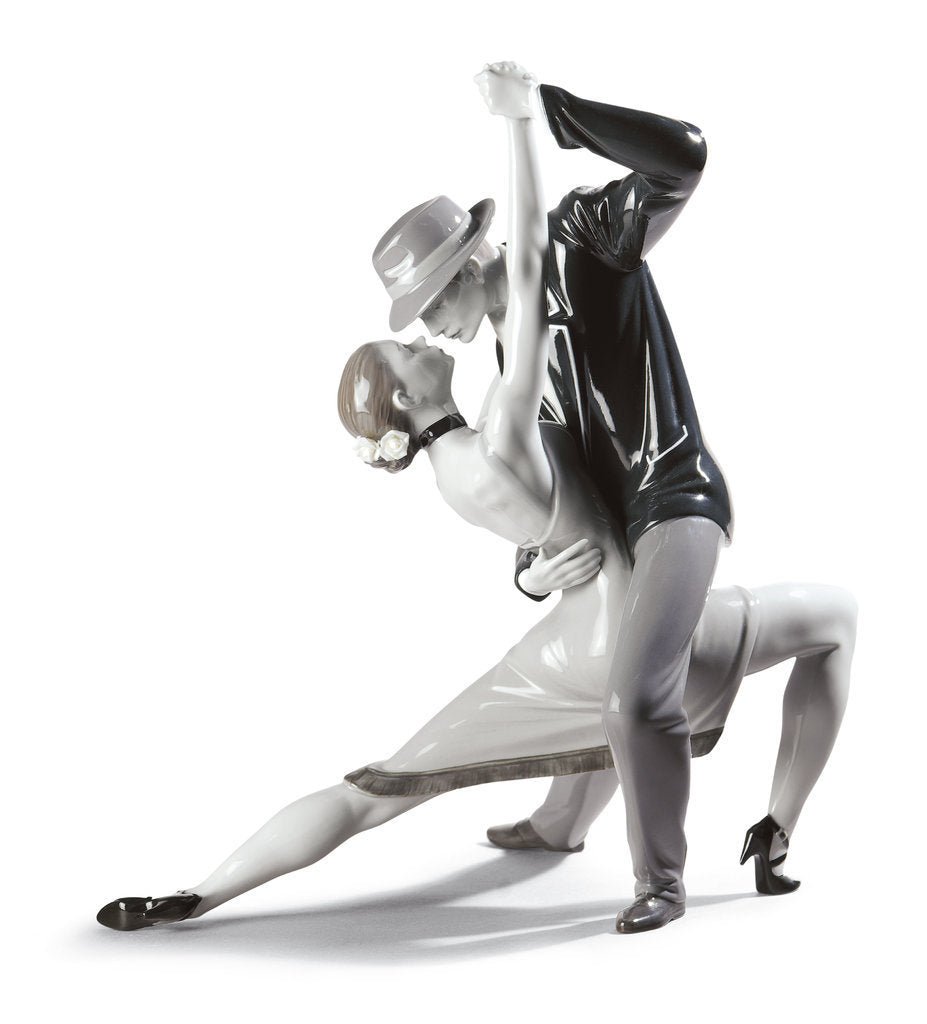 010 - 09140 - LLADRO® Figur »Leidenschaftlicher Tango - Schwarz - limitiert auf 3.000 Stück« 37 cm 01009140