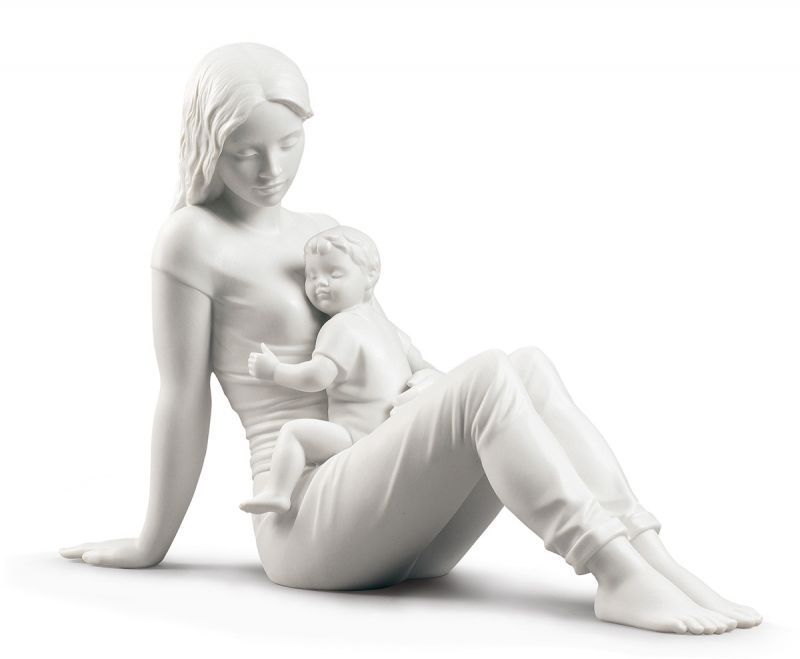 010 - 09337 - LLADRO® Figur »Mutterliebe (weiß matt)« 01009337
