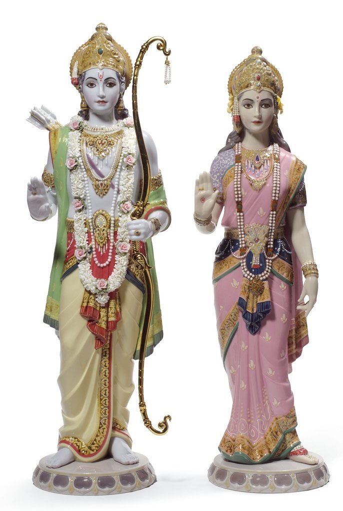 010 - 01963 - LLADRO® Figur »Rama Un Sita limitiert auf 1800 Stück« 01001963